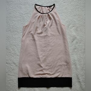 Victoria's Secret Women's Size 12 Pink Halter Shift Dress Faux Leather